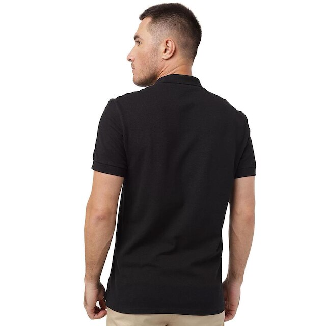Polo Dudalina Masculina Essentials Extra Cotton Dark Icon Preta