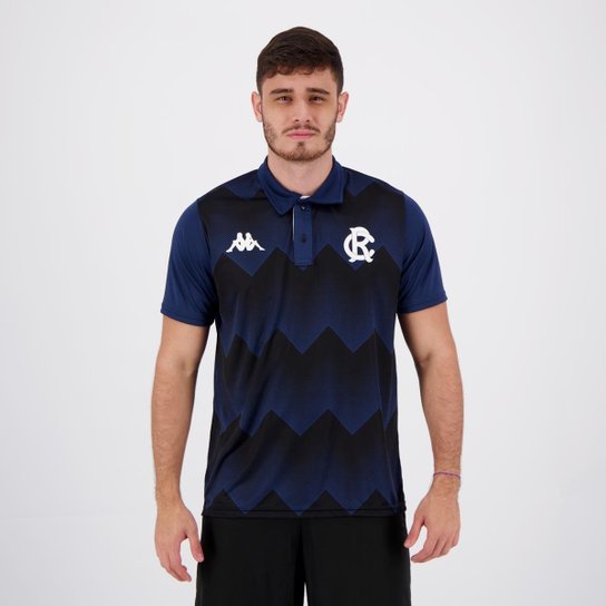 Polo Kappa Remo Supporter 2021 Marinho - Azul é boa?