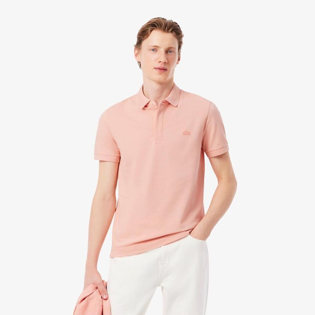 Polo Lacoste Piqué Stretch Masculino