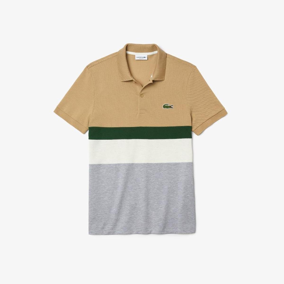 polo lacoste regular fit verde