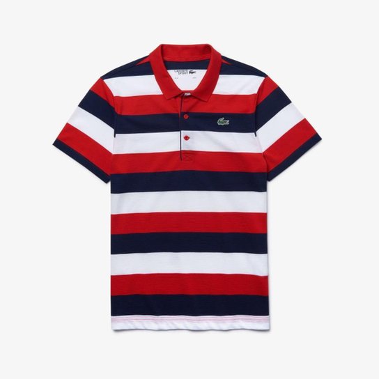 Lacoste red and white shirt Clearance