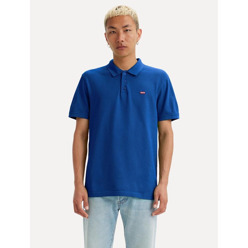 Polo Levis Masculina Housemark Azul Cobalto