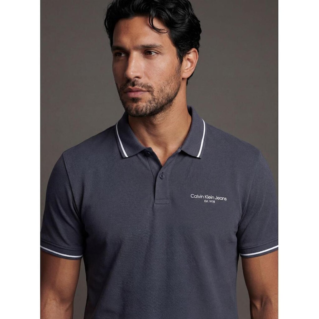 Polo Logo Ckj Est. 1978 - Marinho