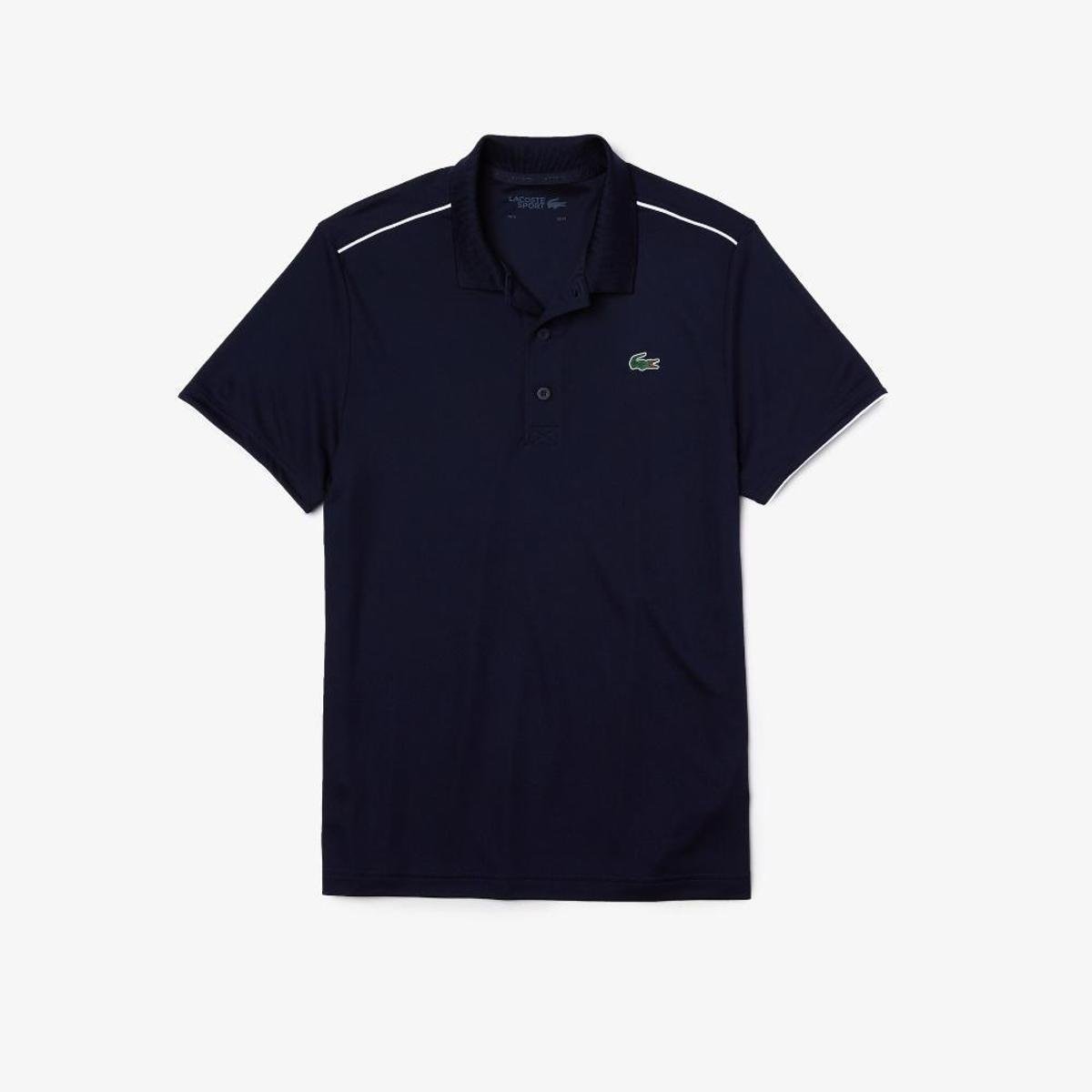 navy lacoste polo