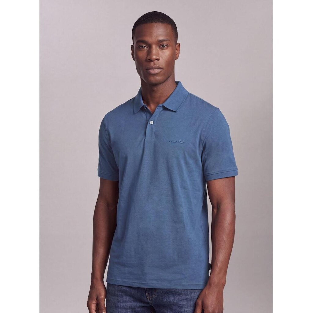 Polo Masculina Liquid Touch Calvin Klein - Indigo