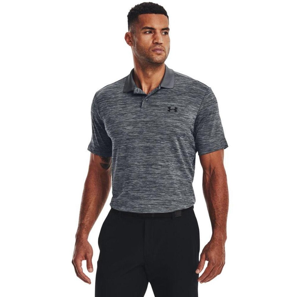 Polo Masculina Under Armour Performance 3.0 2GG Cinza