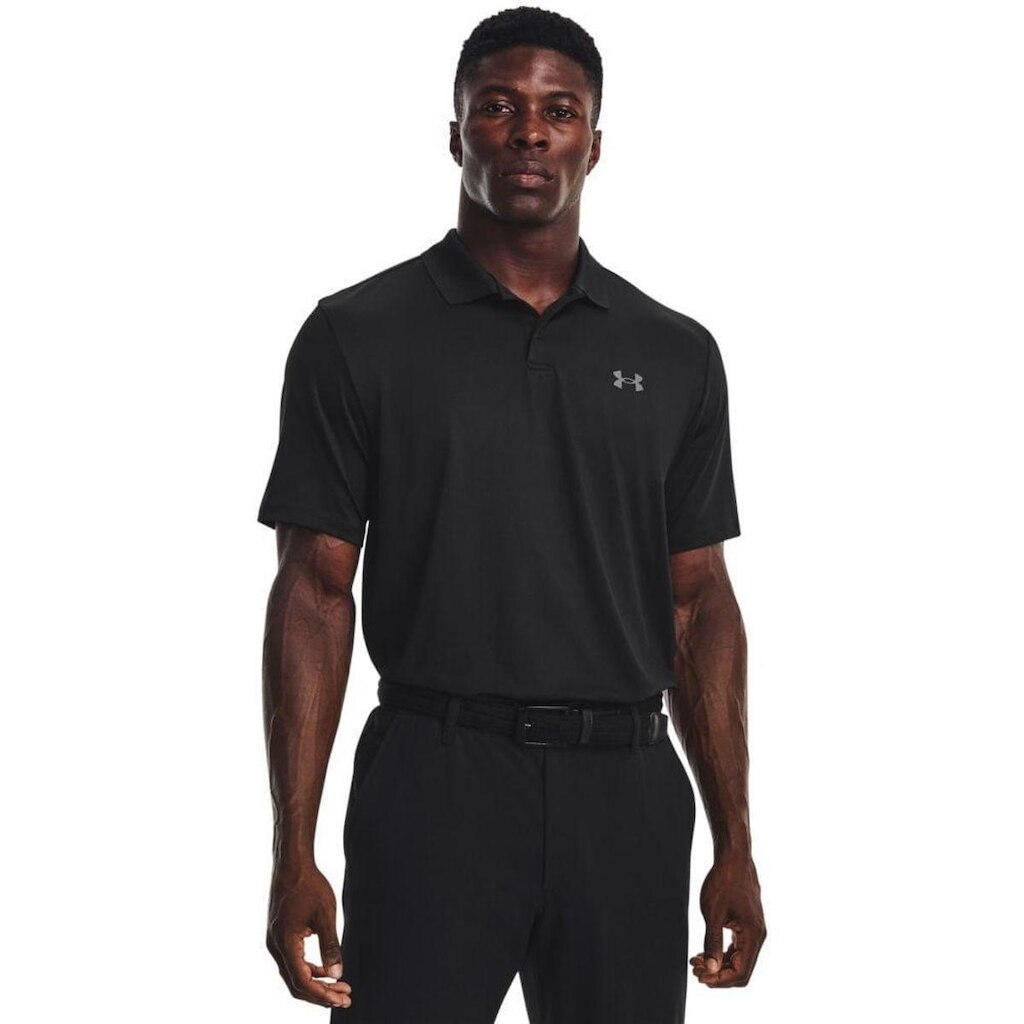 Polo Masculina Under Armour Performance 3.0 2GG Preto