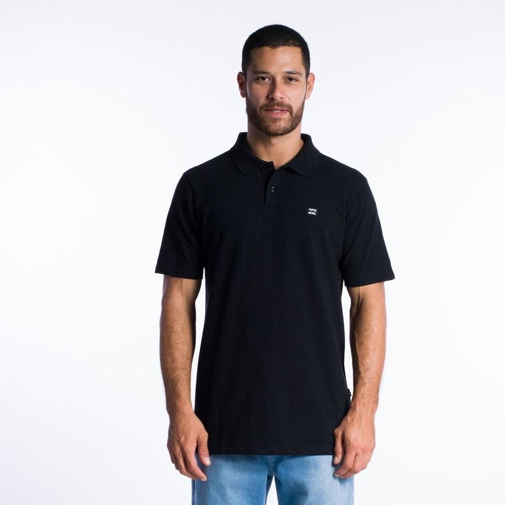 POLO M/C VETERAN POLO - PRETO - G