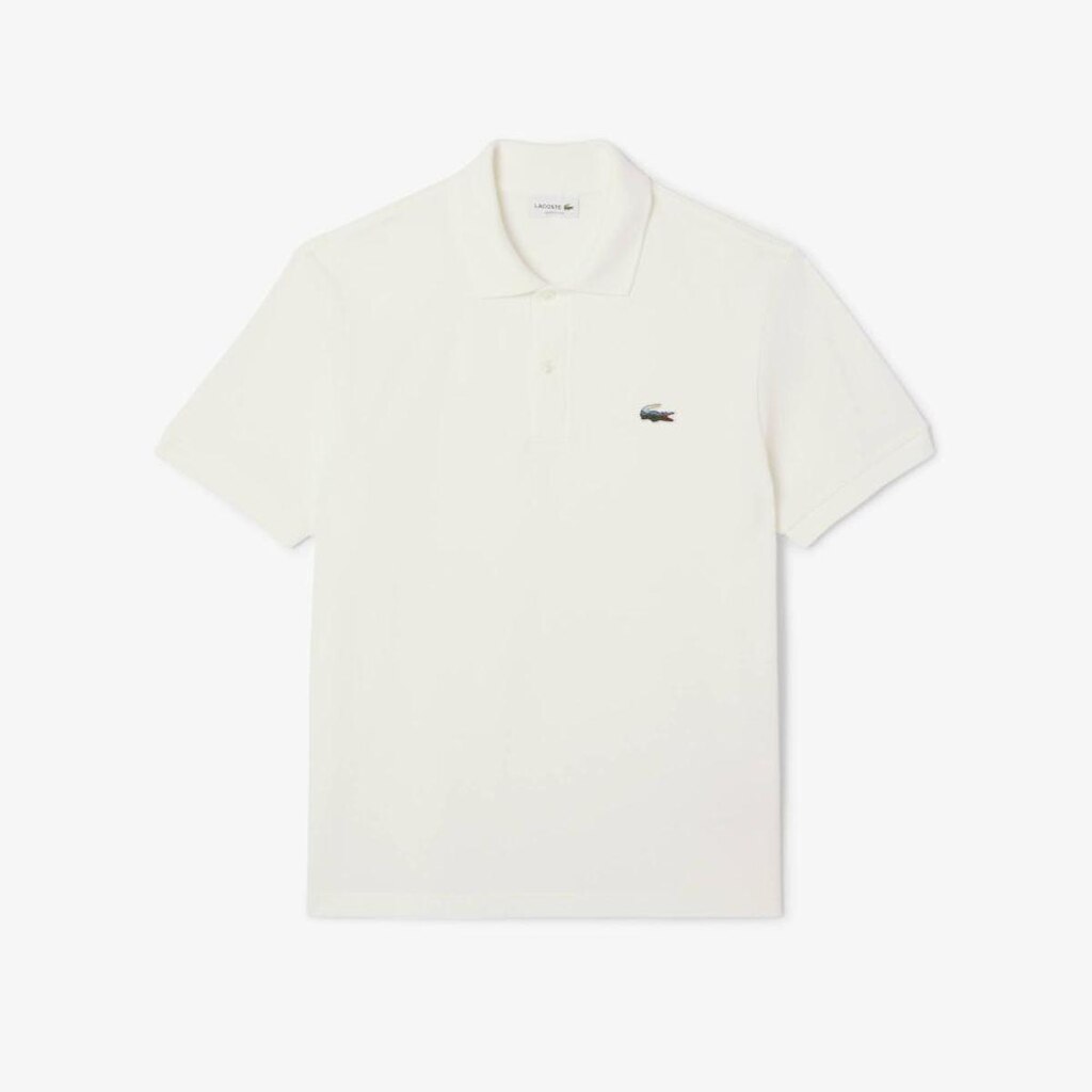 Polo Piqué De Crocodilo De Paisagem De Caimento Clássico Masculina