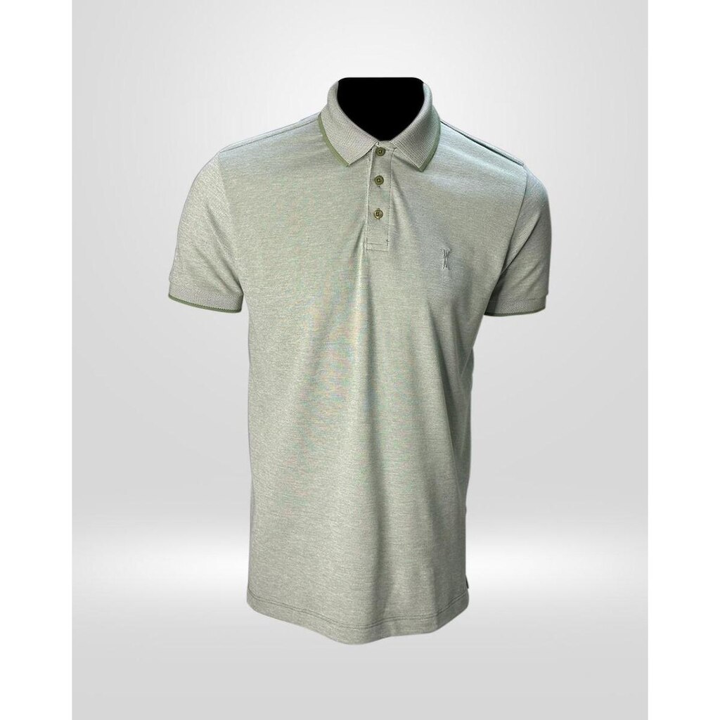 Polo Piquet VV Malha Verde Amazônia