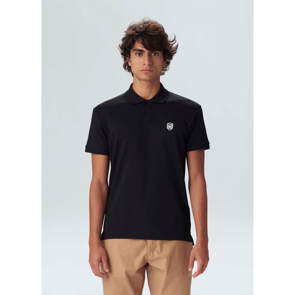Polo supersoft brasão OSKLEN