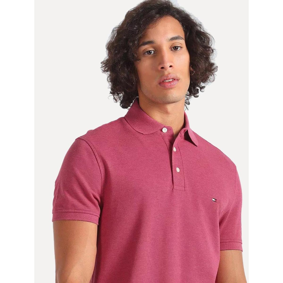 Tommy Hilfiger polo uomo misto cashmere grigio main image 0