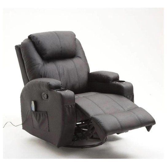 Poltrona Do Papai Massageadora Premium Oceann - Bivolt - Preto Menor preço em Poltrona Do Papai Massageadora Premium Oceann - Bivolt - Preto