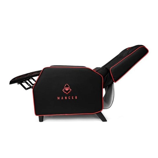 Poltrona Gamer Mancer Fenrir Preto/Vermelho, MCR-FNR-RD01 - Preto+Vermelho