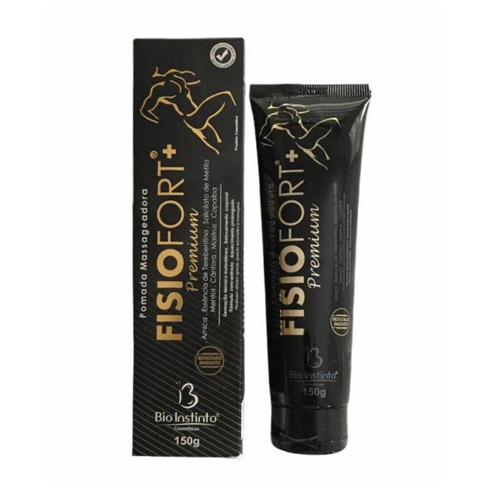 Pomada Fisiofort Premium Preta Bio Instinto