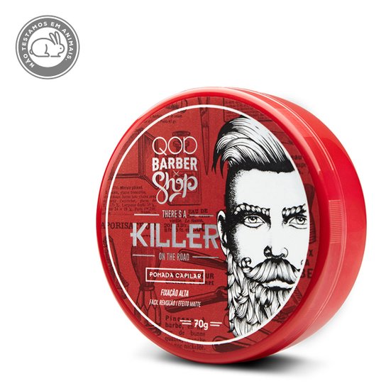 Pomada QOD Barber Shop Killer 70g - Incolor
