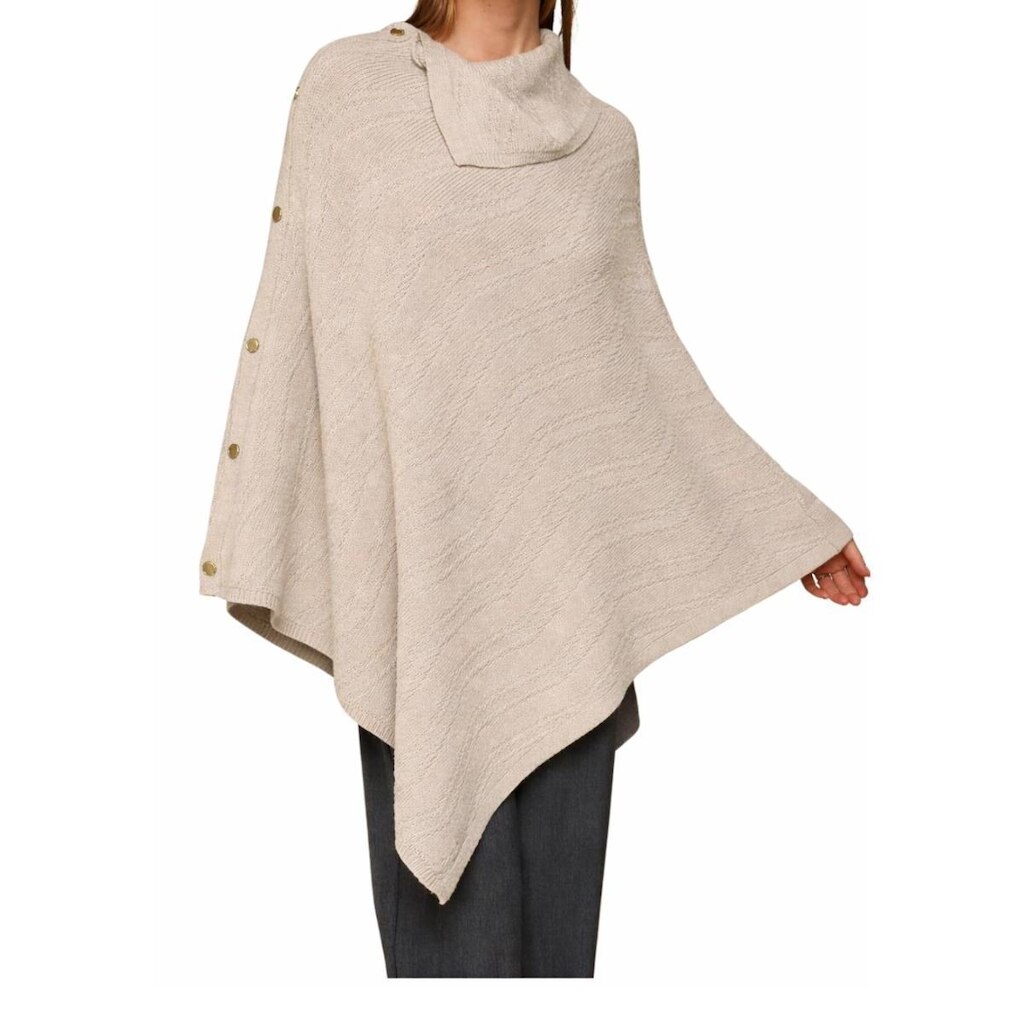 PONCHO TRICOT ALPELO FEMININO REF: ALP10100041