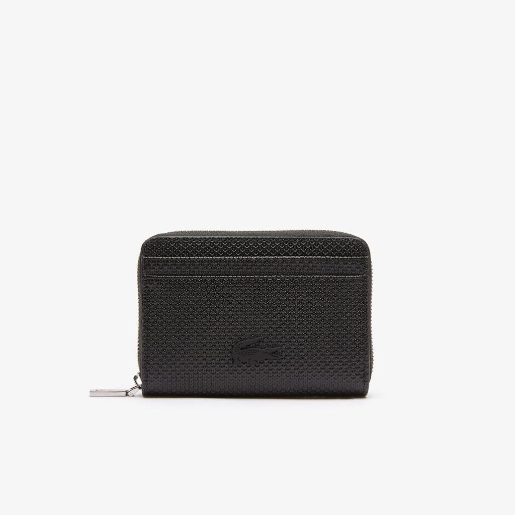 Porta Moeda Lacoste Chantaco em couro premium com zíper