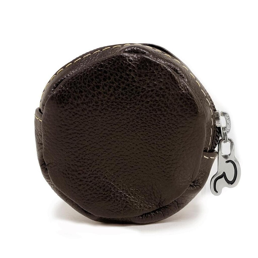 Porta Moedas de Couro Dime - Pinhão