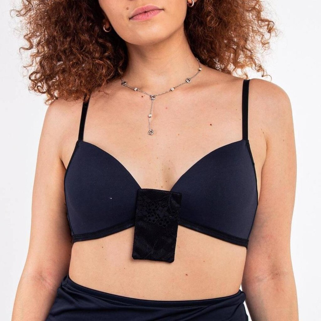 Porta Pertences Underforms Cartão/Dinheiro Under Pocket Bra