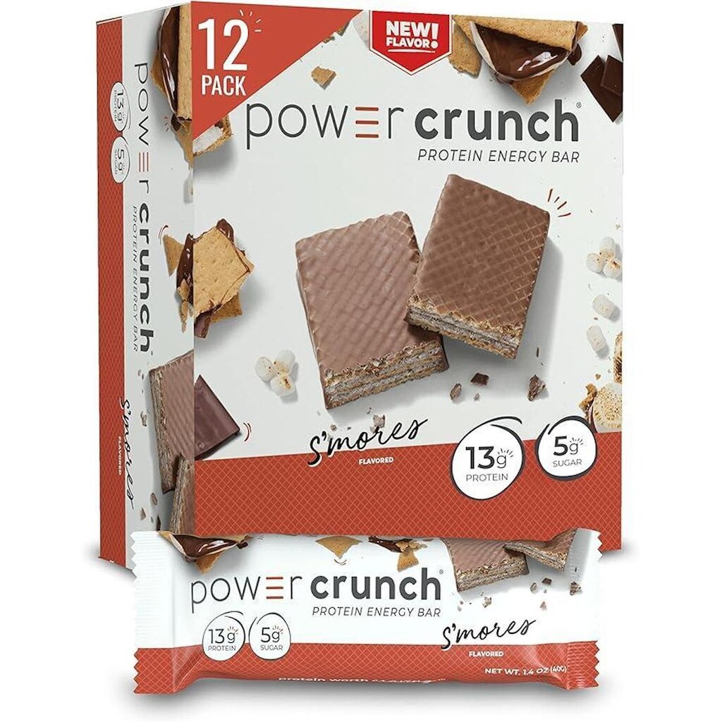 Power Crunch Bar Display com 12 unidades