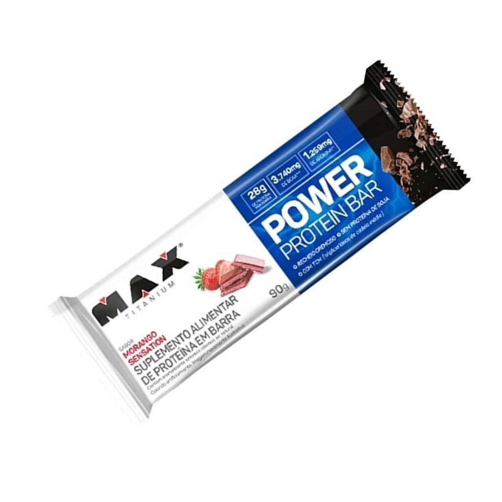 Power Protein Bar (1 Unidade de 90g) - Max Titanium