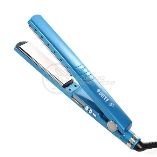 Prancha Chapinha Profissional Pro Nano Titânio Modelador Titanium 450f Progressiva Original Bivolt - Azul Menor preço em Prancha Chapinha Profissional Pro Nano Titânio Modelador Titanium 450f Progressiva Original Bivolt - Azul