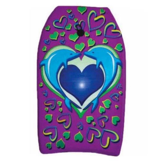 Prancha De Bodyboard Estampada Média - Bel Sports - Roxo+Azul