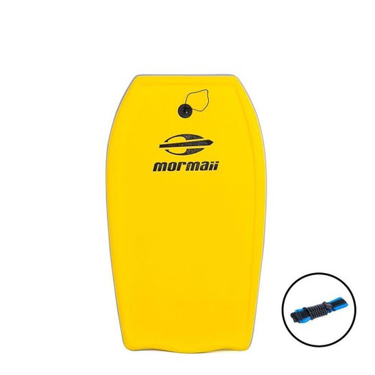 Prancha de Bodyboard Mormaii Junior - Amarelo Menor preço em Prancha de Bodyboard Mormaii Junior - Amarelo