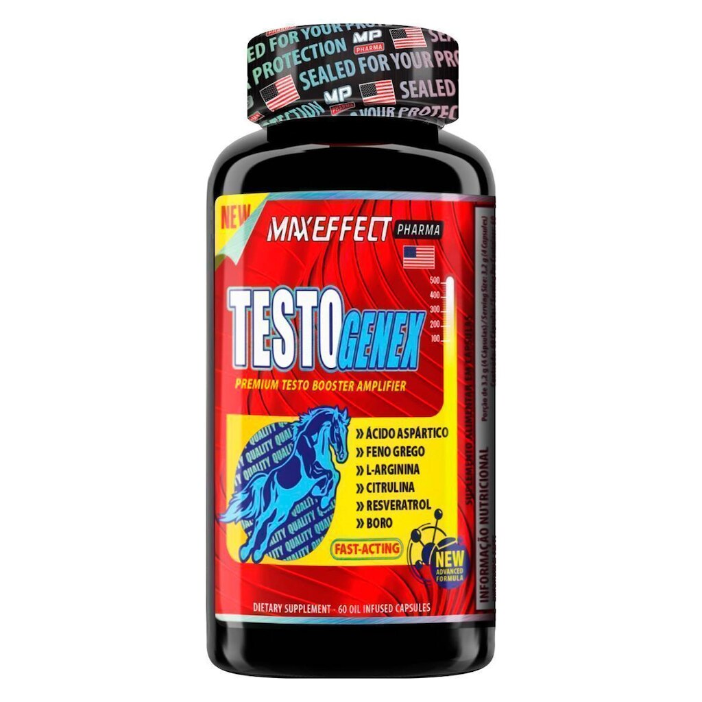 Pré Hormonal Testogenex MaxEffect Pharma 60 Cápsulas
