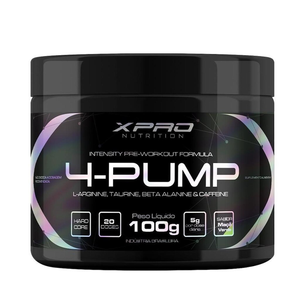 Pré-treino 4-Pump 100g - XPRO Nutrition
