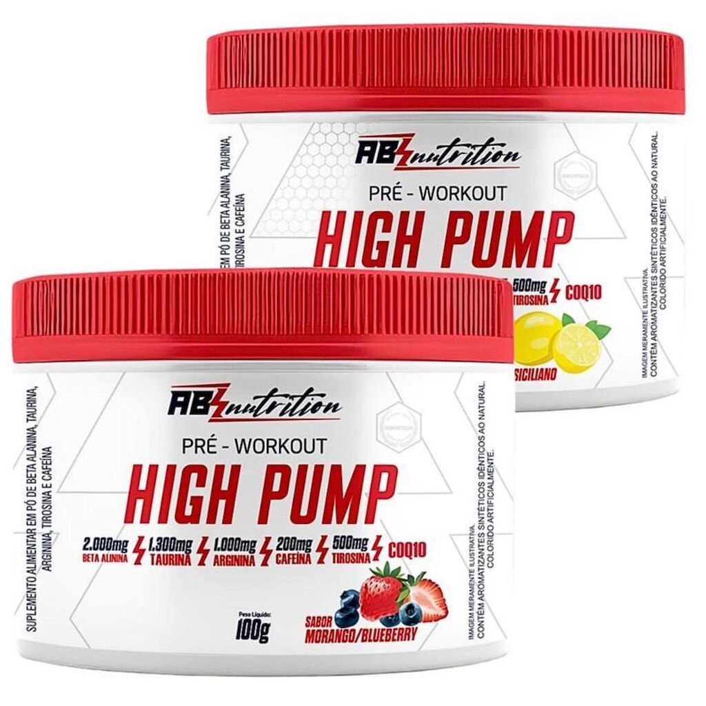 Pré-treino Aumento Desempenho High Pump ABS Nutrition 100g