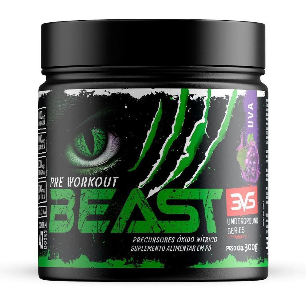 Pré Treino Beast 300g 3VS Nutrition