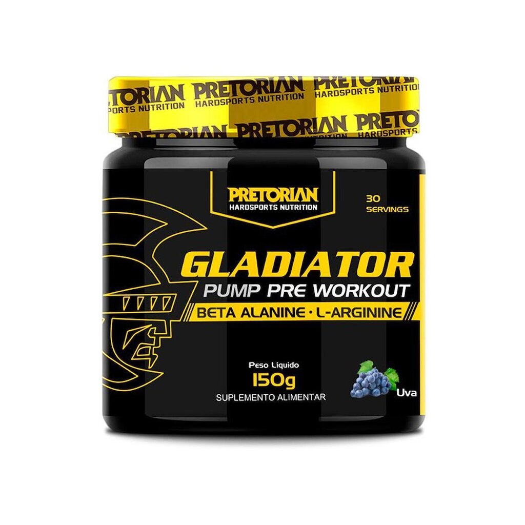 Pré-treino + Beta Alanina Gladiator 150g - Pretorian