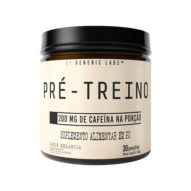 Pré Treino Black 300G Generic Labs é ruim? Pré Treino Black 300G Generic Labs é boa?