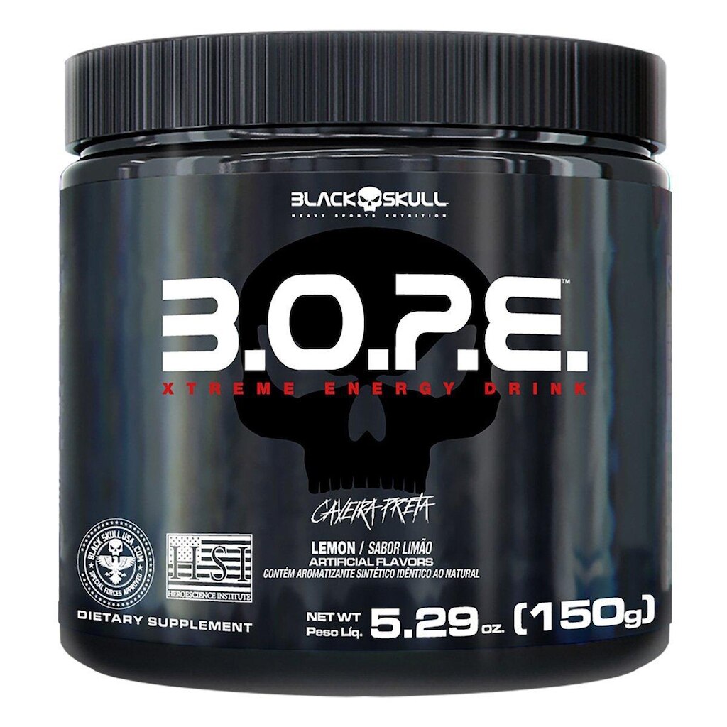 Pré-Treino Black Skull B.O.P.E - 150g