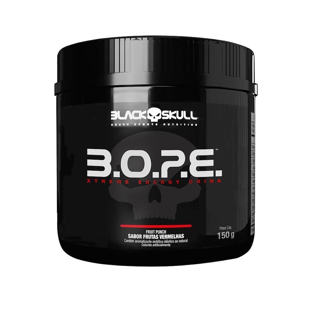 PRÉ TREINO B.O.P.E 150G - BLACK SKULL