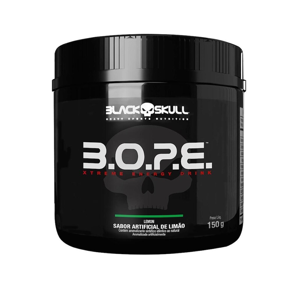 PRÉ TREINO B.O.P.E 150G - BLACK SKULL