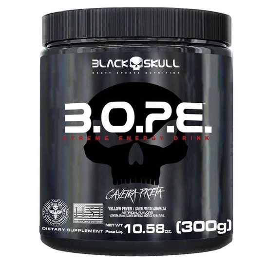 Pré Treino Bope 300g - Black Skull é ruim? Pré Treino Bope 300g - Black Skull é boa?