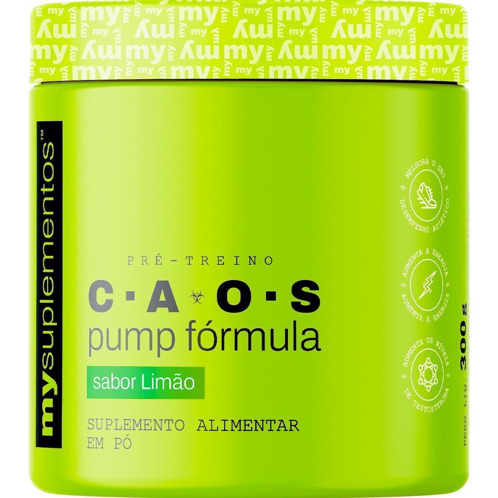 Pré Treino Caos 300g – My Suplementos