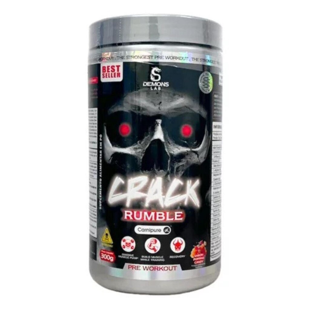 Pré Treino Crack Popping Candy 300g - Demons Lab