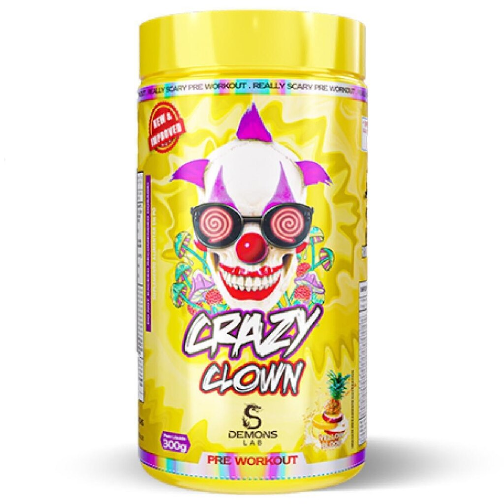 Pré Treino Crazy Clow Yellow Blood 300g Demons Lab