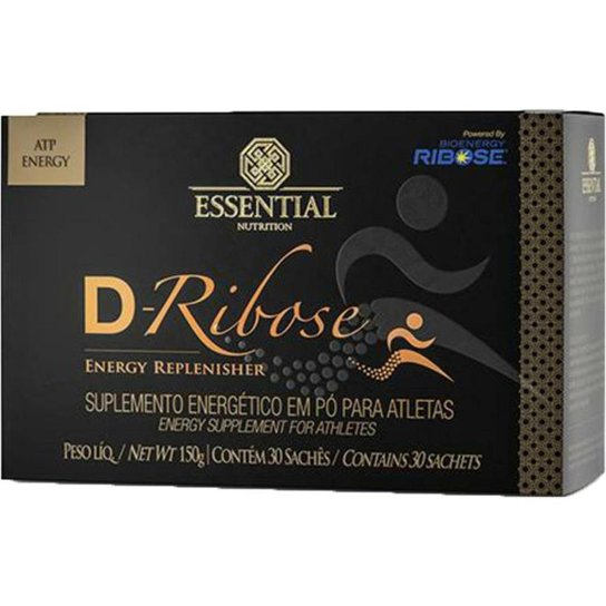 Pré-Treino D-Ribose 5g 30 Unidades Essential Nutrition -
