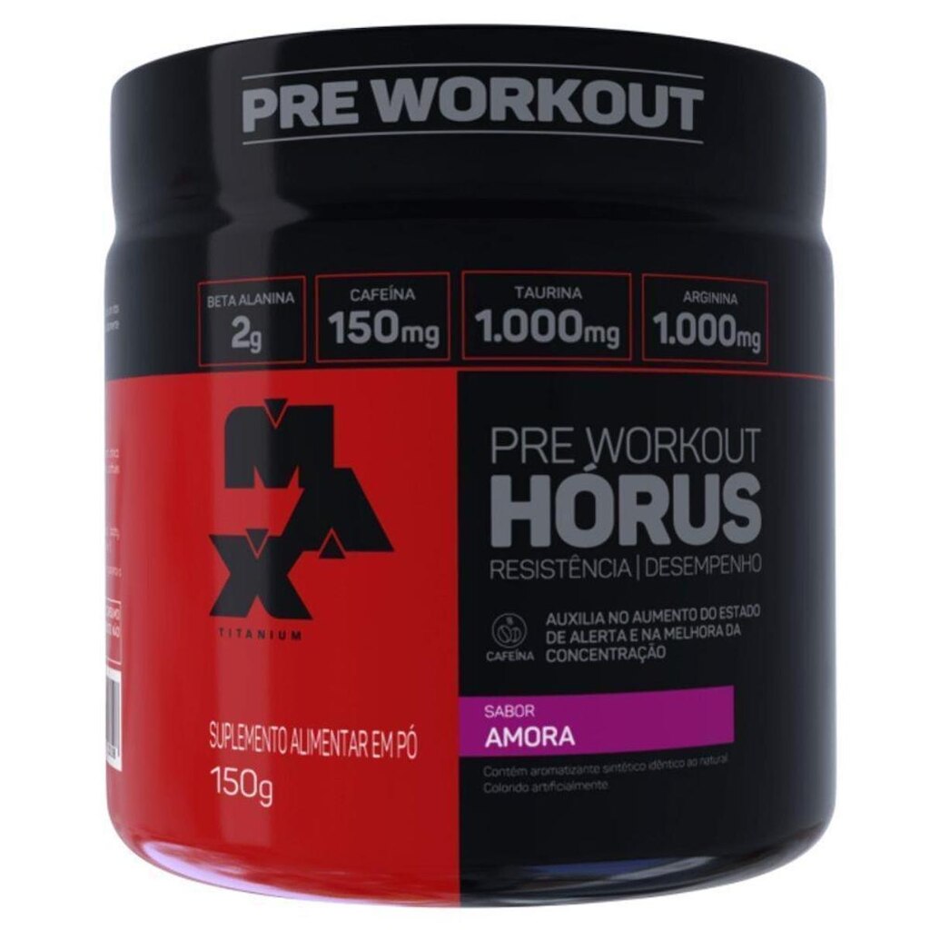 Pré Treino Horus Max Titanium 150g