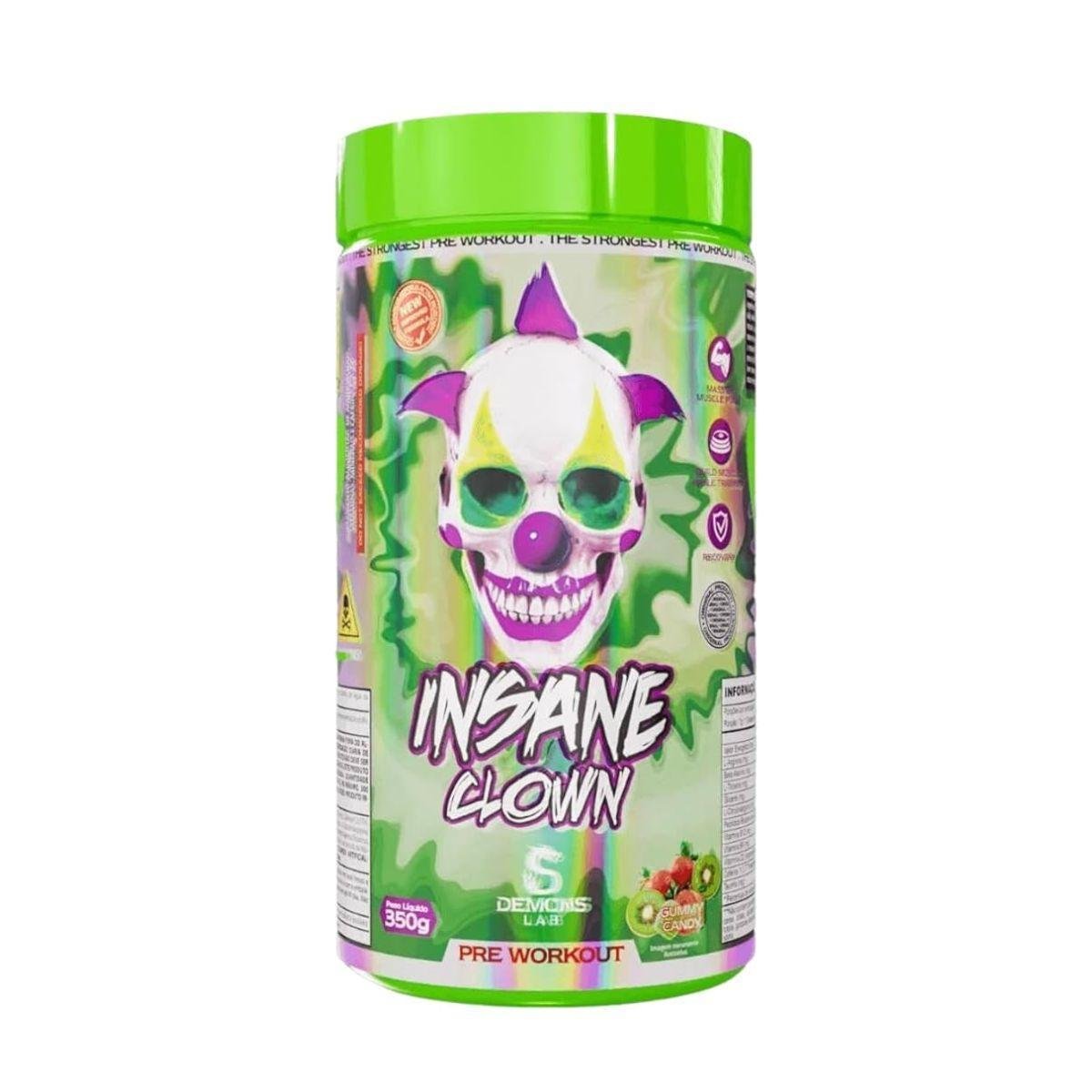Pré Treino Insane Clown 350g - Demons Lab