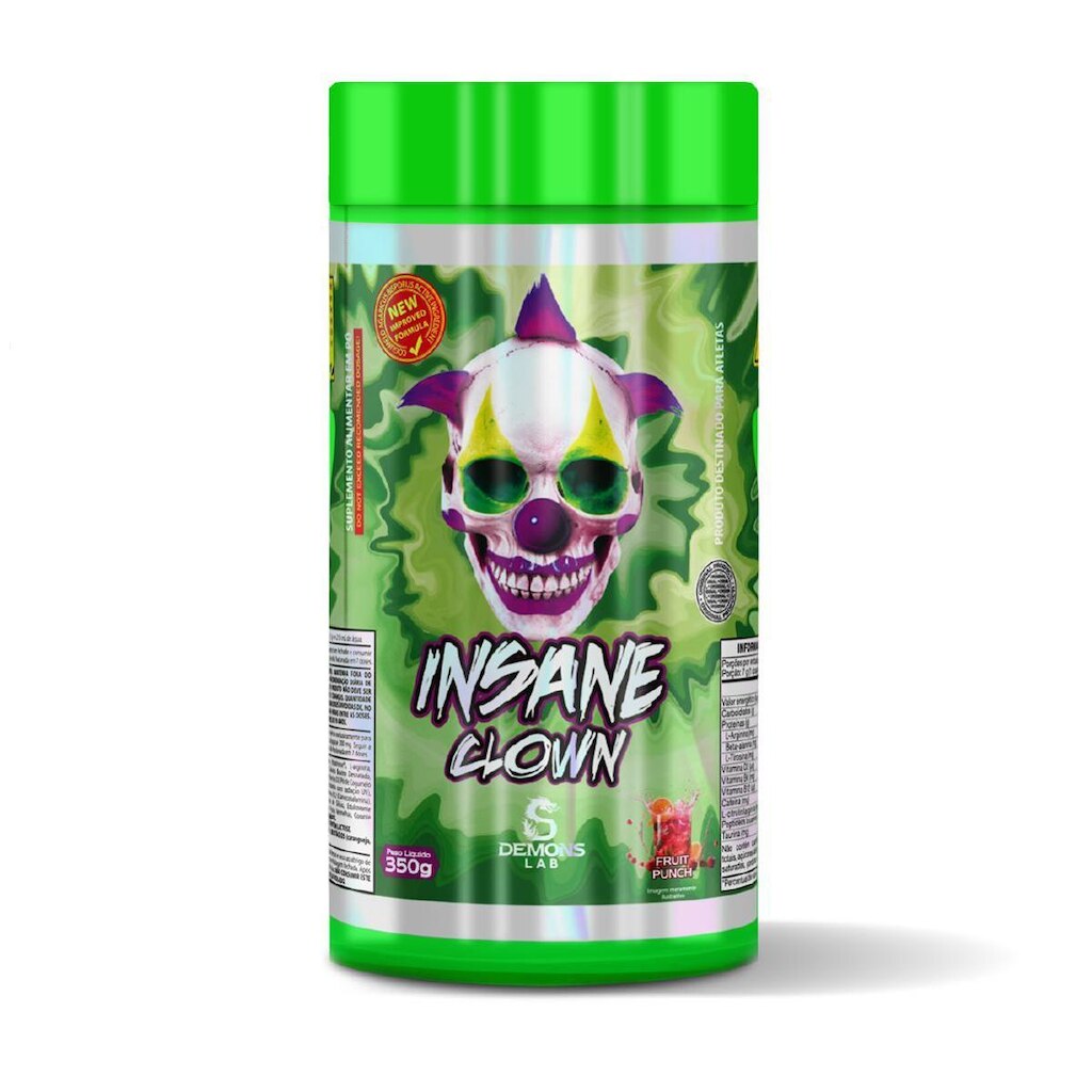 Pré Treino Insane Clown 350g Demons Lab