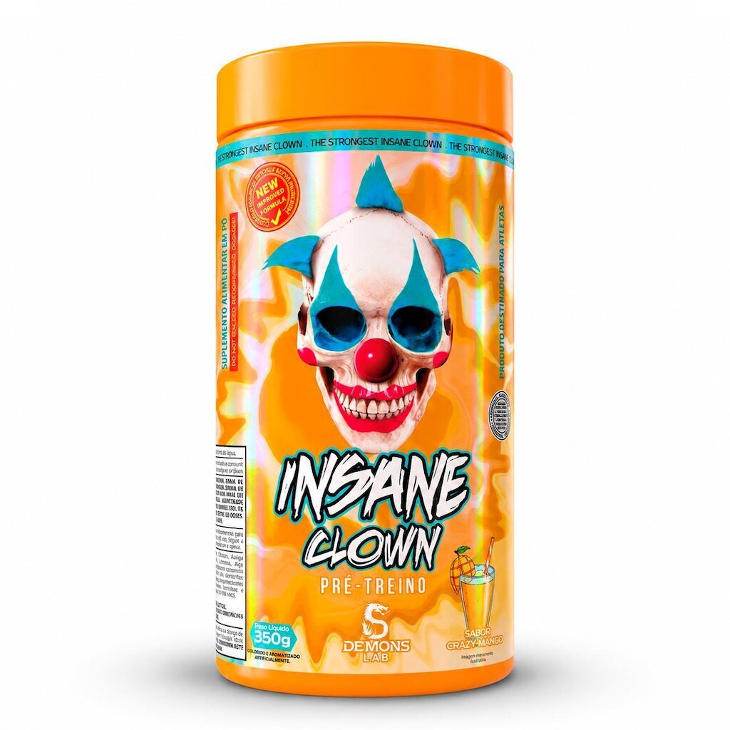 Pré Treino Insane Clown 350g Demons Lab