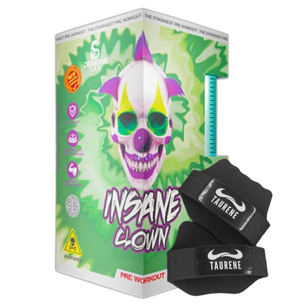 Pre Treino Insane Clown Fruit Punch 500ml Luva - Demons Lab