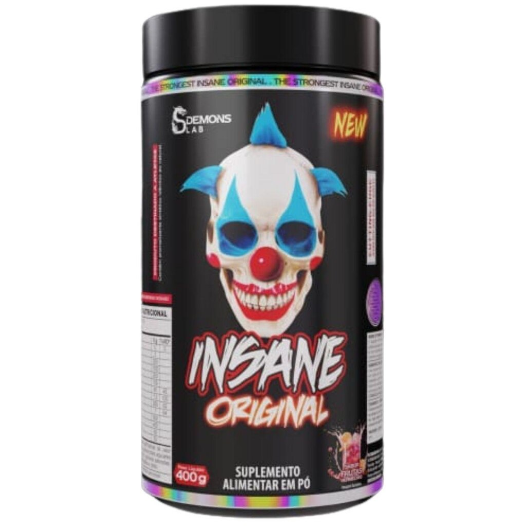 Pré Treino Insane Original 400g Demons Lab