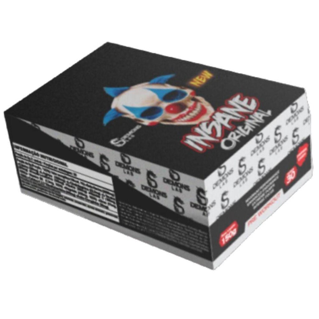 Pre Treino Insane Original Sache 30Un Tutti Fruit Demons Lab